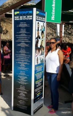 Tanisha at SBMF16 Beach Party